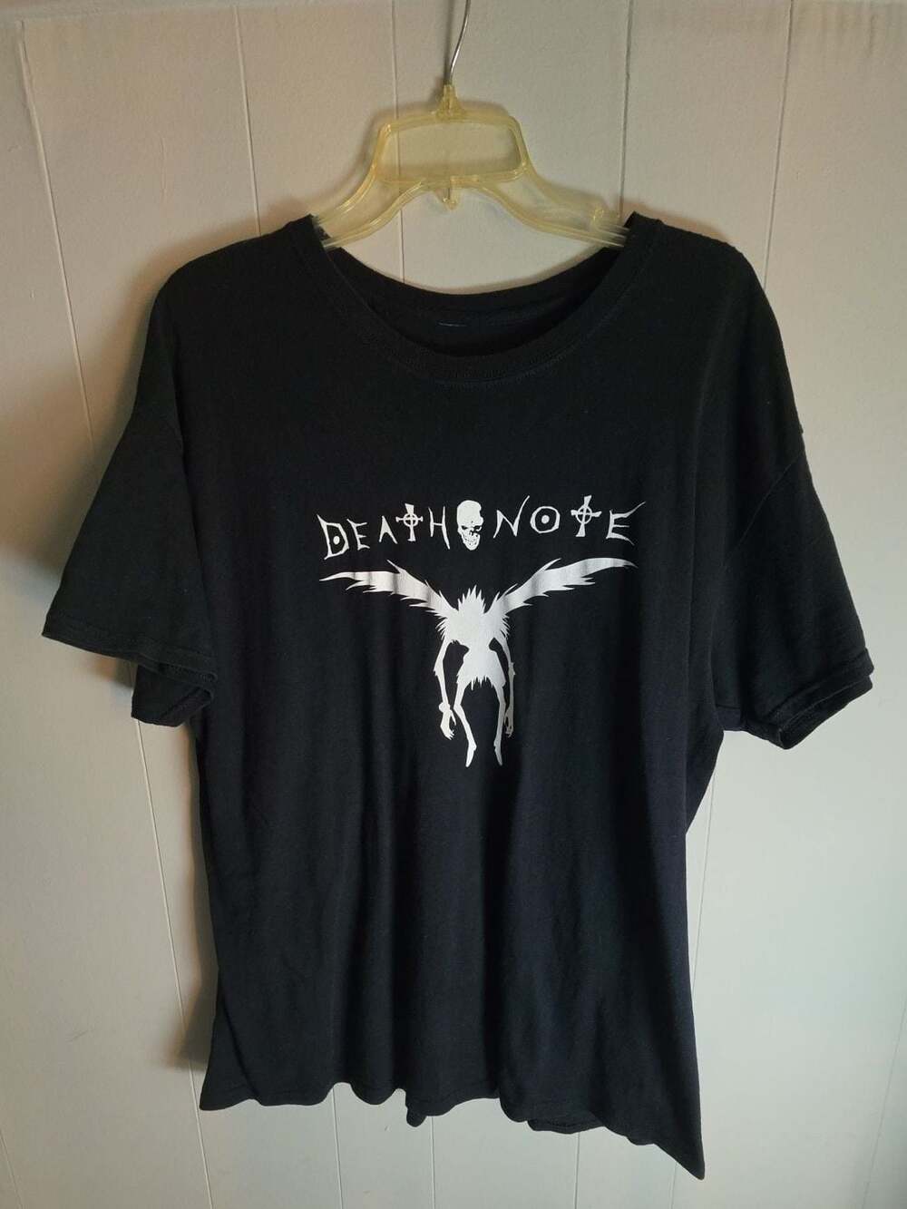 Death Note Ryuk Silhouette Graphic T-Shirt Black XL